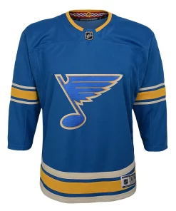 Alternative view of Youth Blue St. Louis Blues 2018/19 Alternate Premier Jersey
