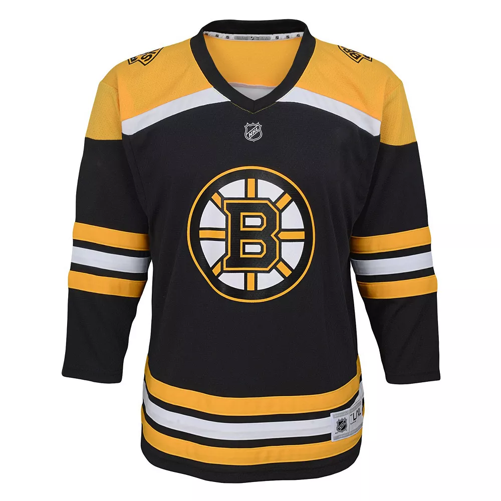 Preschool David Pastrnak Black Boston Bruins Home Replica Player Jersey 3 Preschool David Pastrnak Black Boston Bruins Home Replica Player Jersey - Image 3