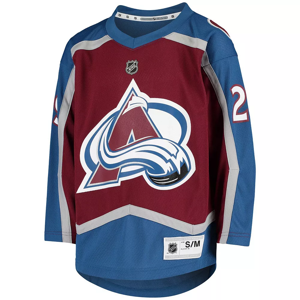 Youth Nathan MacKinnon Burgundy Colorado Avalanche Home Replica Player Jersey 3 Youth Nathan MacKinnon Burgundy Colorado Avalanche Home Replica Player Jersey - Image 3