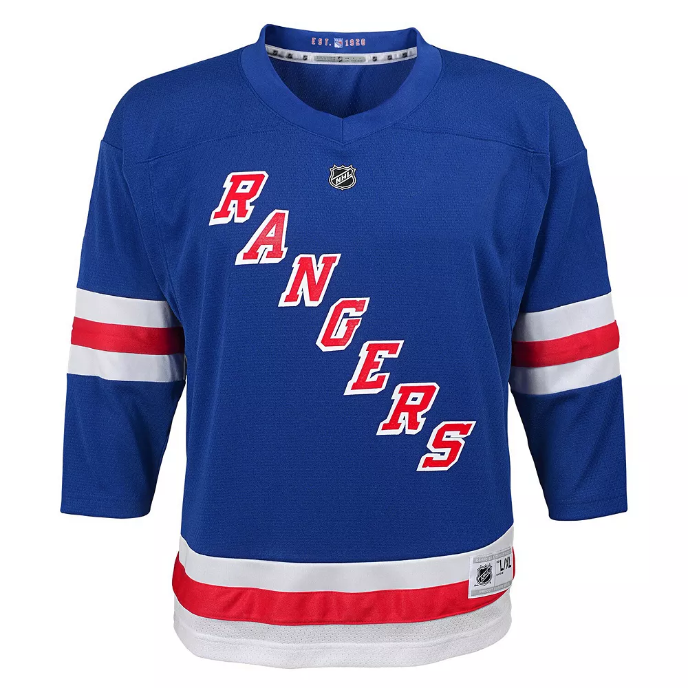 Preschool Alexis Lafrenière Blue New York Rangers Home Replica Player Jersey 3 Preschool Alexis Lafrenière Blue New York Rangers Home Replica Player Jersey - Image 3