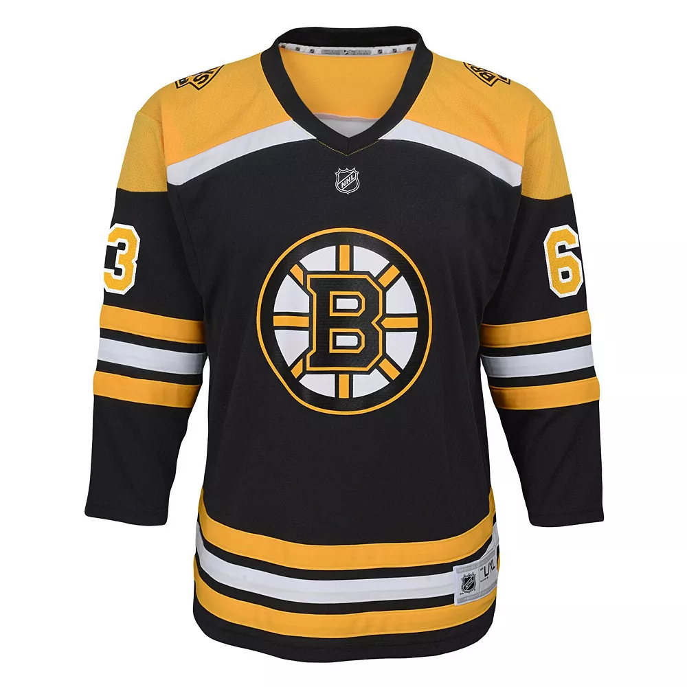 Youth Brad Marchand Black Boston Bruins Home Replica Player Jersey 3 Youth Brad Marchand Black Boston Bruins Home Replica Player Jersey - Image 3