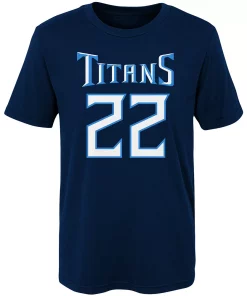 Preschool Navy Derrick Henry Tennessee Titans Mainliner Player Name & Number T-Shirt 5 Preschool Navy Derrick Henry Tennessee Titans Mainliner Player Name & Number T-Shirt -MLB Shop 4906635 ALT2