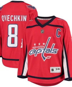 Youth Alexander Ovechkin Red Washington Capitals Home Replica Player Jersey -MLB Shop 4906700 ALT