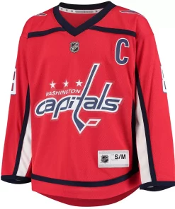 Youth Alexander Ovechkin Red Washington Capitals Home Replica Player Jersey -MLB Shop 4906700 ALT2
