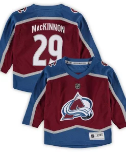 Toddler Nathan MacKinnon Burgundy Colorado Avalanche Home Replica Player Jersey -MLB Shop 4906742 ALT