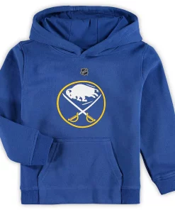Preschool Royal Buffalo Sabres Primary Logo Pullover Hoodie