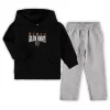 Toddler Black/Heathered Gray Vegas Golden Knights Fan Flare Pullover Hoodie & Pants Set