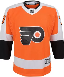 Youth Carter Hart Orange Philadelphia Flyers Home Premier Player Jersey 5 Youth Carter Hart Orange Philadelphia Flyers Home Premier Player Jersey -MLB Shop 4907690 ALT2