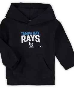 Toddler Navy/Heathered Gray Tampa Bay Rays Fan Flare Fleece Hoodie and Pants Set -MLB Shop 4907888 ALT2