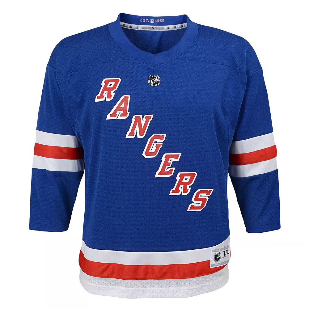 Preschool Artemi Panarin Blue New York Rangers Home Replica Player Jersey 3 Preschool Artemi Panarin Blue New York Rangers Home Replica Player Jersey - Image 3
