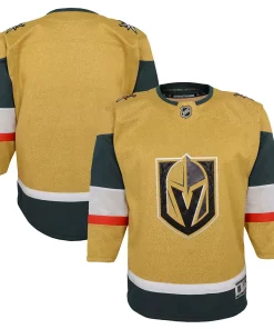 Alternative view of Preschool Gold Vegas Golden Knights 2020/21 Alternate Premier Jersey