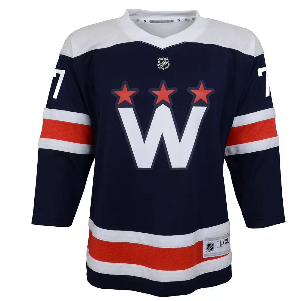 Youth TJ Oshie Navy Washington Capitals 2020/21 Alternate Replica Player Jersey 3 Youth TJ Oshie Navy Washington Capitals 2020/21 Alternate Replica Player Jersey - Image 3