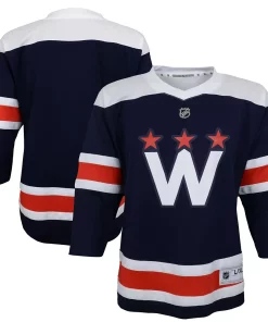 Toddler Navy Washington Capitals 2020/21 Alternate Replica Jersey