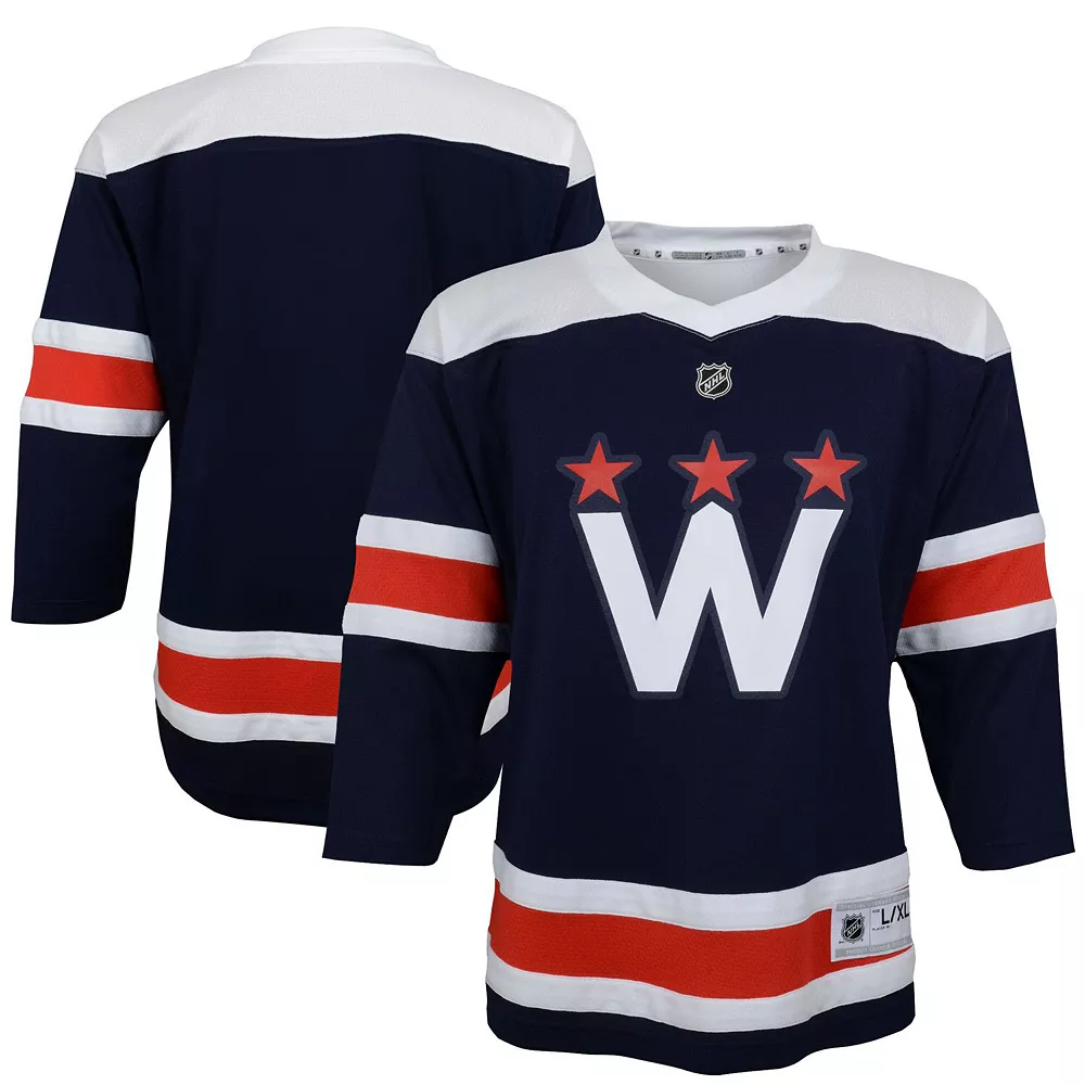 Toddler Navy Washington Capitals 2020/21 Alternate Replica Jersey 2 Toddler Navy Washington Capitals 2020/21 Alternate Replica Jersey - Image 2