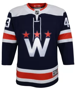 Youth Tom Wilson Navy Washington Capitals 2020/21 Alternate Premier Player Jersey 5 Youth Tom Wilson Navy Washington Capitals 2020/21 Alternate Premier Player Jersey -MLB Shop 4965399 ALT2