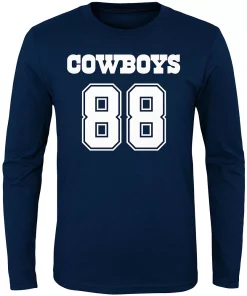 Youth CeeDee Lamb Navy Dallas Cowboys Mainliner Player Name & Number Long Sleeve T-Shirt 5 Youth CeeDee Lamb Navy Dallas Cowboys Mainliner Player Name & Number Long Sleeve T-Shirt -MLB Shop 5038608 ALT2