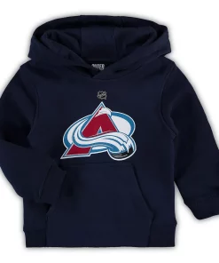 Preschool Navy Colorado Avalanche Primary Logo Pullover Hoodie