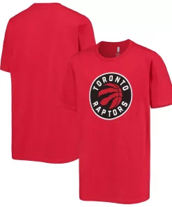 Youth Red Toronto Raptors Primary Team Logo T-Shirt -MLB Shop 5071516 ALT
