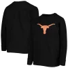 Youth Black Texas Longhorns Primary Logo Long Sleeve T-Shirt