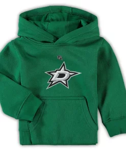 Toddler Kelly Green Dallas Stars Primary Logo Pullover Hoodie