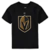 Preschool Black Vegas Golden Knights Primary Logo T-Shirt