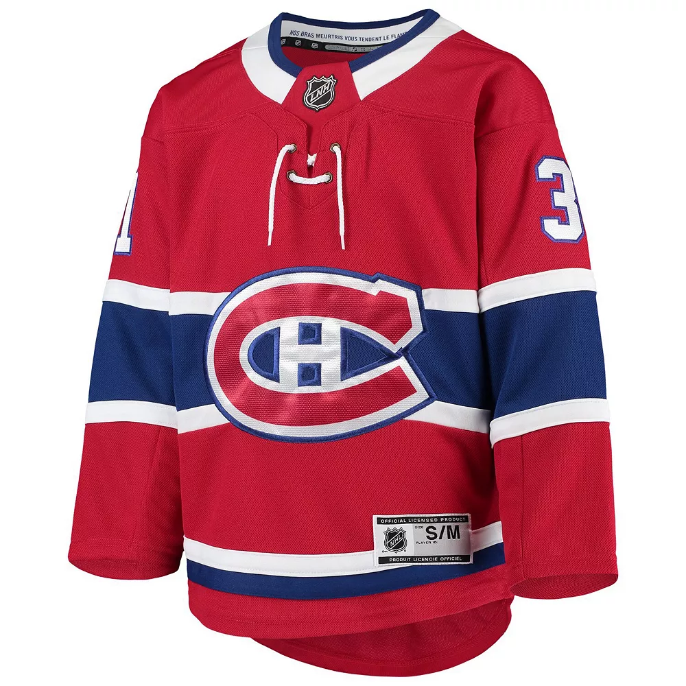 Youth Carey Price Red Montreal Canadiens Premier Player Jersey 3 Youth Carey Price Red Montreal Canadiens Premier Player Jersey - Image 3