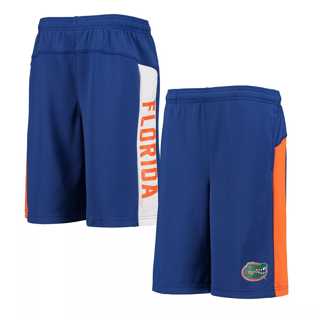 Youth Royal Florida Gators Down The Field Mesh Shorts 2 Youth Royal Florida Gators Down The Field Mesh Shorts - Image 2