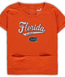 Girls Toddler Orange Florida Gators T-Shirt and Leggings Set -MLB Shop 5367622 ALT2