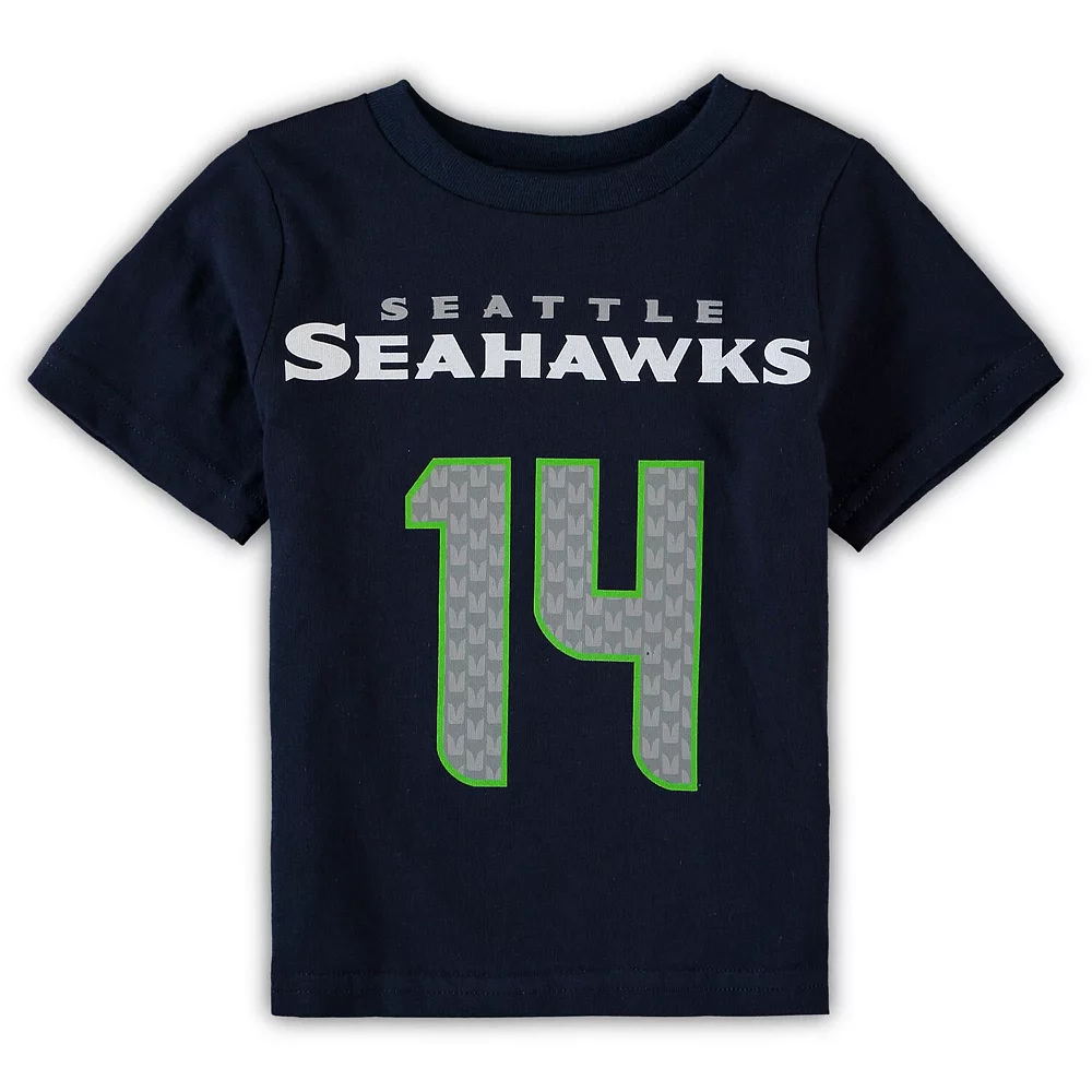 Toddler DK Metcalf College Navy Seattle Seahawks Mainliner Player Name & Number T-Shirt 3 Toddler DK Metcalf College Navy Seattle Seahawks Mainliner Player Name & Number T-Shirt - Image 3