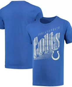 Alternative view of Youth Royal Indianapolis Colts Winning Streak T-Shirt