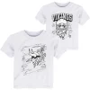 Toddler White Minnesota Vikings Coloring Activity Two-Pack T-Shirt Set