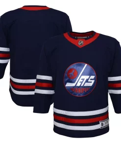 Youth Navy Winnipeg Jets 2021/22 Alternate Premier Jersey