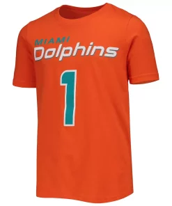 Youth Tua Tagovailoa Orange Miami Dolphins Mainliner Player Name & Number T-Shirt 5 Youth Tua Tagovailoa Orange Miami Dolphins Mainliner Player Name & Number T-Shirt -MLB Shop 5416820 ALT2