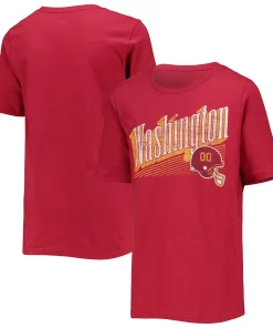 Youth Burgundy Washington Football Team Winning Streak T-Shirt