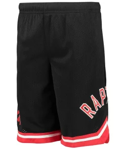 Youth Black Toronto Raptors Box Out Baller Shorts -MLB Shop 5419058 ALT2