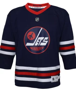 Toddler Navy Winnipeg Jets 2021/22 Alternate Replica Jersey 5 Toddler Navy Winnipeg Jets 2021/22 Alternate Replica Jersey -MLB Shop 5419470 ALT2