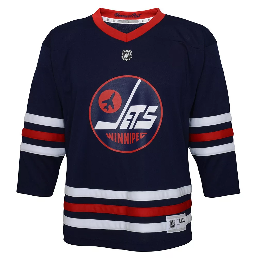 Toddler Navy Winnipeg Jets 2021/22 Alternate Replica Jersey 3 Toddler Navy Winnipeg Jets 2021/22 Alternate Replica Jersey - Image 3