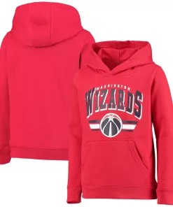 Youth Red Washington Wizards MVP Fleece Pullover Hoodie