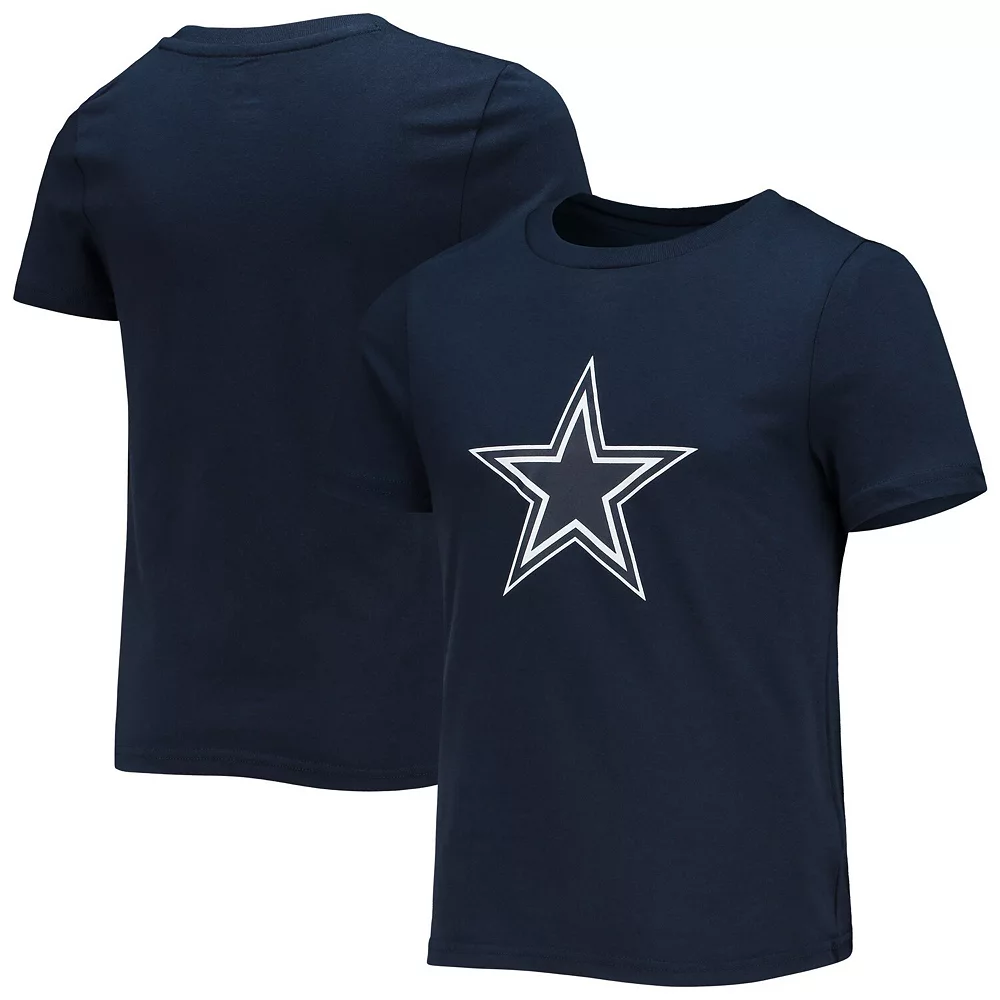 Girls Youth Navy Dallas Cowboys Primary Logo Fashion Fit T-Shirt 1 Girls Youth Navy Dallas Cowboys Primary Logo Fashion Fit T-Shirt