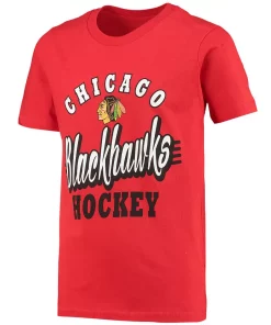 Youth Red/Black Chicago Blackhawks Two-Man Advantage T-Shirt Combo Set 6 Youth Red/Black Chicago Blackhawks Two-Man Advantage T-Shirt Combo Set -MLB Shop 5423979 ALT2