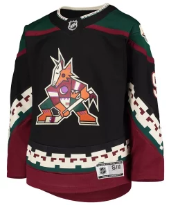 Youth Clayton Keller Black Arizona Coyotes Home Premier Player Jersey -MLB Shop 5424729 ALT2