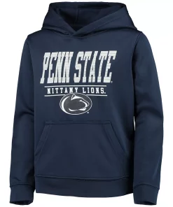 Youth Navy Penn State Nittany Lions Fast Pullover Hoodie 5 Youth Navy Penn State Nittany Lions Fast Pullover Hoodie -MLB Shop 5425435 ALT2