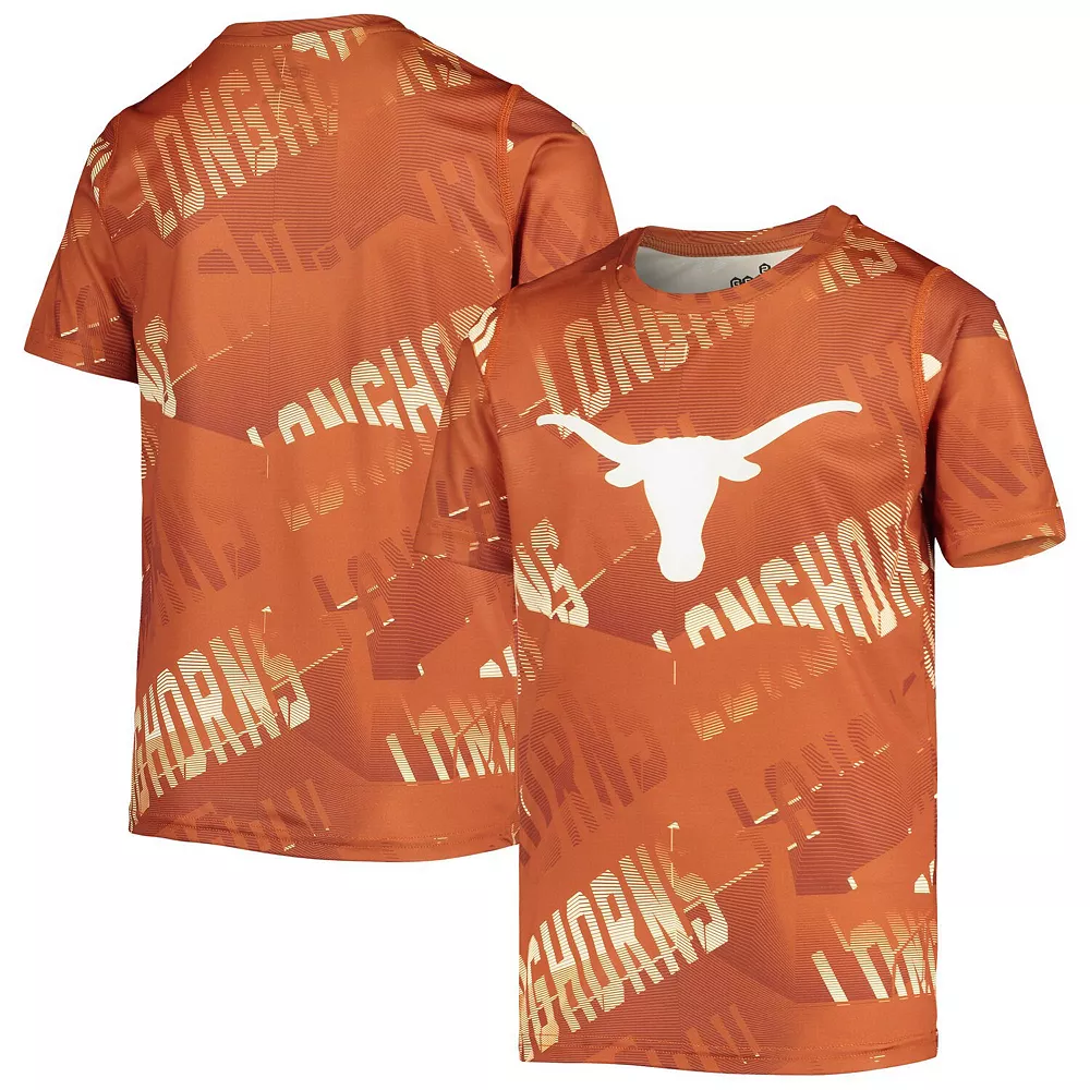 Youth Texas Orange Texas Longhorns Make Some Noise Sublimated T-Shirt 1 Youth Texas Orange Texas Longhorns Make Some Noise Sublimated T-Shirt