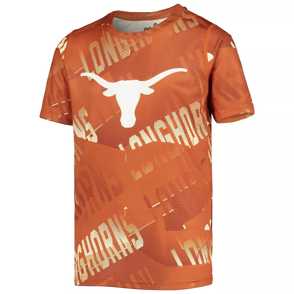 Youth Texas Orange Texas Longhorns Make Some Noise Sublimated T-Shirt 2 Youth Texas Orange Texas Longhorns Make Some Noise Sublimated T-Shirt - Image 2