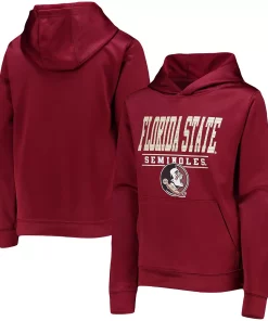 Youth Garnet Florida State Seminoles Fast Pullover Hoodie -MLB Shop 5426017 ALT