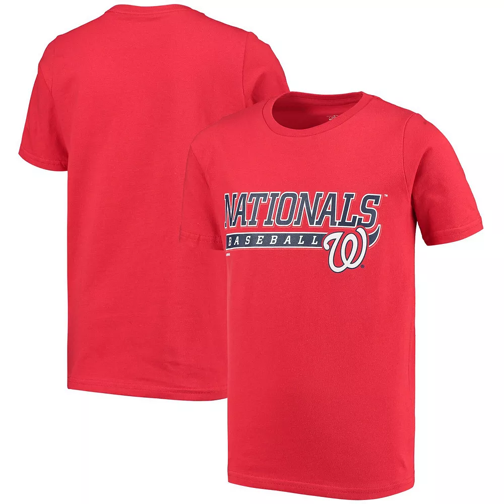 Youth Red Washington Nationals Take the Lead T-Shirt 2 Youth Red Washington Nationals Take the Lead T-Shirt - Image 2