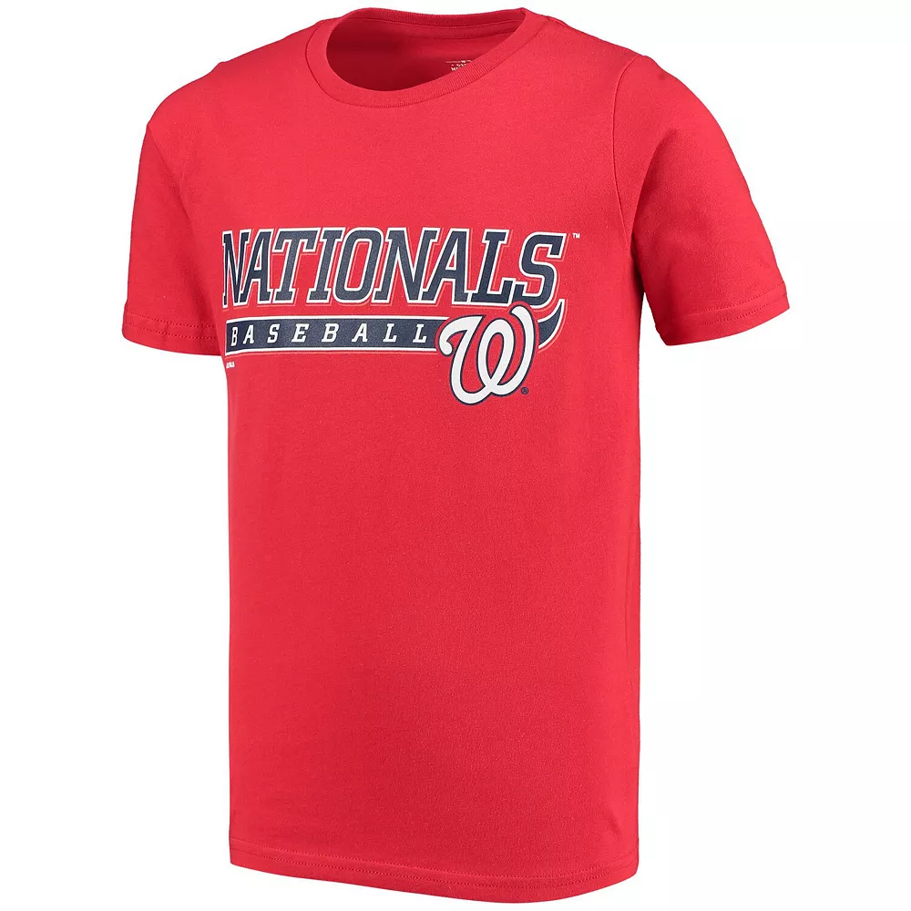 Youth Red Washington Nationals Take the Lead T-Shirt 3 Youth Red Washington Nationals Take the Lead T-Shirt - Image 3