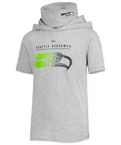 Youth Heathered Gray Seattle Seahawks On Guard Hoodie T-Shirt 5 Youth Heathered Gray Seattle Seahawks On Guard Hoodie T-Shirt -MLB Shop 5603240 ALT2