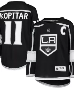 Youth Anze Kopitar Black Los Angeles Kings Home Replica Player Jersey -MLB Shop 5603954 ALT