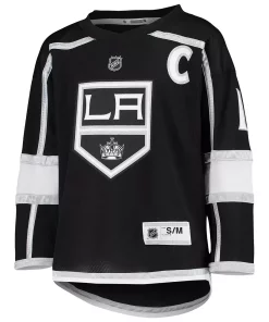 Youth Anze Kopitar Black Los Angeles Kings Home Replica Player Jersey -MLB Shop 5603954 ALT2